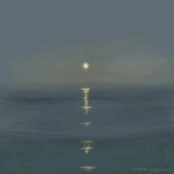 海上靜藍