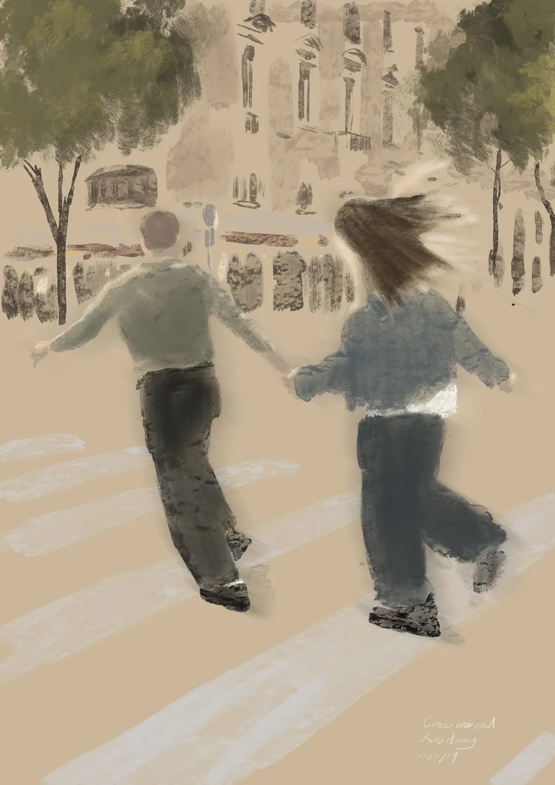 過馬路